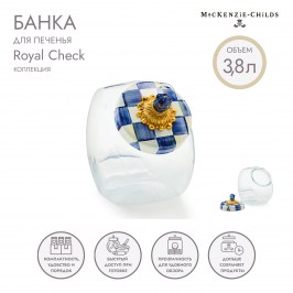 Банка для печенья Royal Check 89235-240